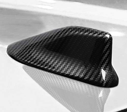 HOTRIMWORLD Carbon Fiber Auto Roof Shark Fin Antenna Cover Trim for Toyota 86 Scion FR-S GT86 2012-2019
