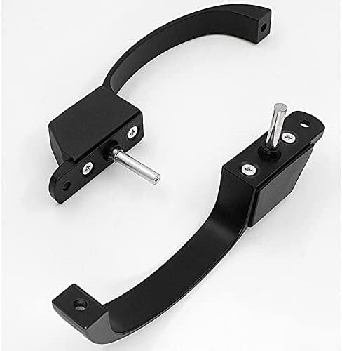 Serrure de fenêtre en acier inoxydable, serrure coulissante, poignée, loquet, 1 pièce d'écran alliage, fil antivol