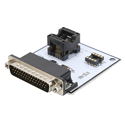 HUSHUI Adaptador de Detector de Fallas de Automóvil, Material ABS Plug and Play, con Conector OBDII de Volcado de Clave IMMO, para Programador IPROG Pro Windows XP a 8