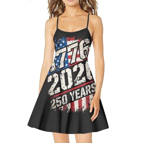Image of Cozeyat Women Girls Summer Sleeveless Dress Casual Swing Beach Cover Up Knee Length Dresses,Large Size XS-4XL