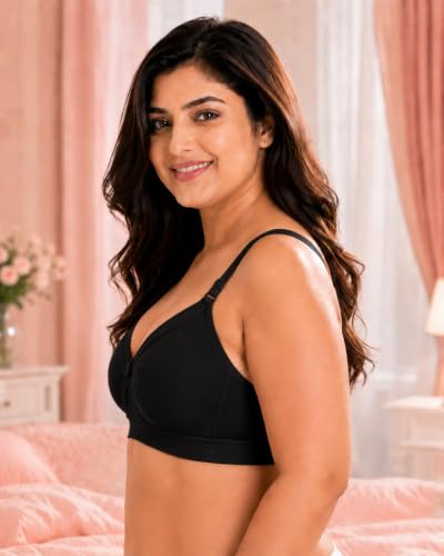 Image of SONA Women's Super Fit Cotton Full Coverage Non-Padded Non-Wired Everyday Bra - Full Support -(Pack of 1)