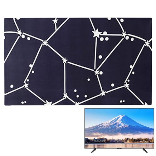Couverture TV Extérieure Étanche | Couvertures De Téléviseurs En Tissu Polyester Pour L'extérieur | 600D Imperméables Et Matériau Résistant Aux Intempéries À La Poussière | Compatible Avec LCD 32-65 P