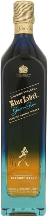 Johnnie Walker Blue Label Ghost & Rare Glenury Royal Whisky Escocés de Mezcla - 700 ml