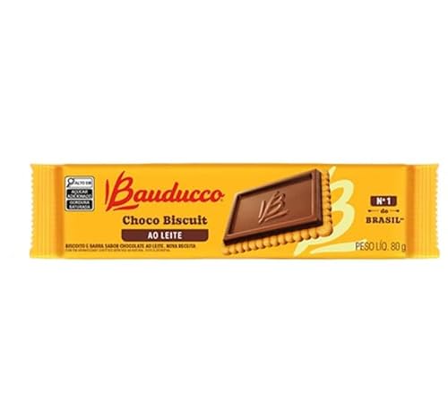 ChocoBiscuit Chocolate ao Leite Bauducco 80g