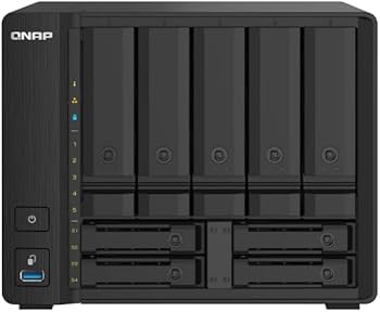 四*K様 QNAP TS-932PX NAS 16GB RAM 増設済み 美品 Amazon.com: QNAP TS-932PX-4G 5+4 Bay High-Speed NAS with Two 10GbE