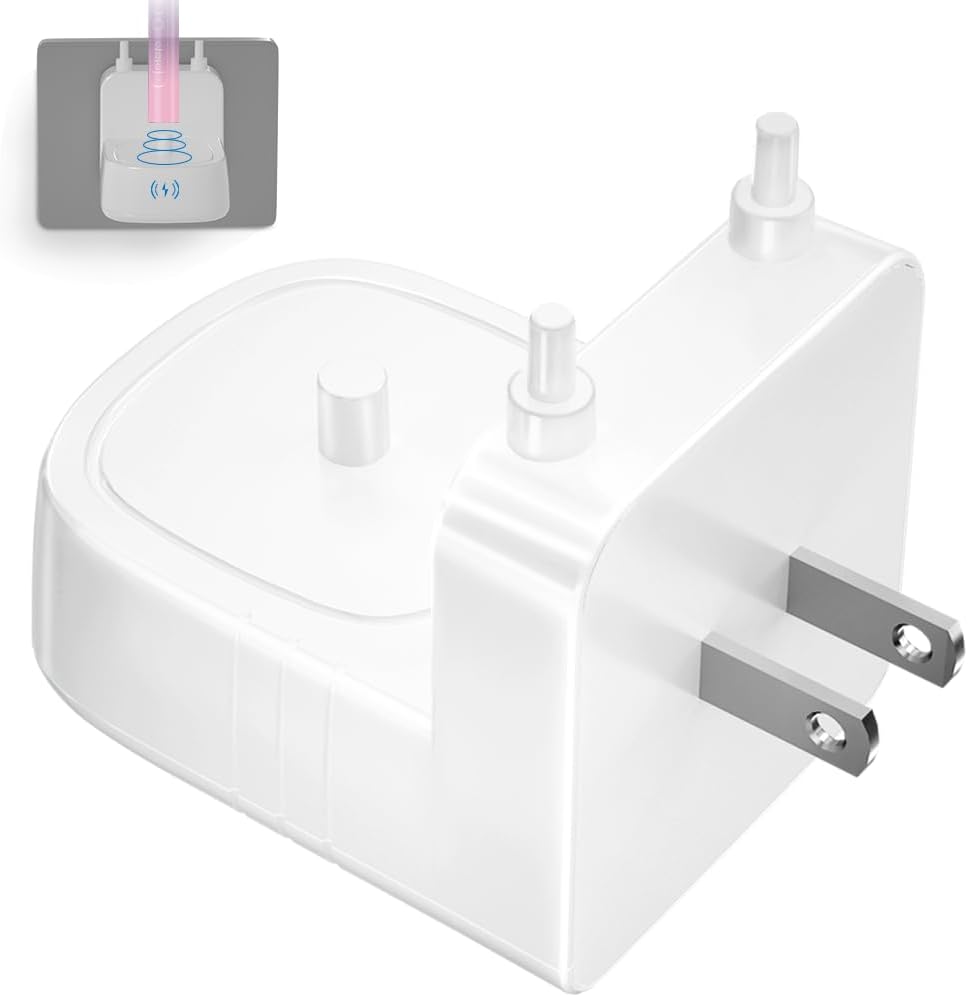 Wall Charger for Philips Electric Toothbrush Replacement Charger, IPX7 Waterproof & Portable Travel Charger for Sonicare HX9000/HX6000/HX8000/HX3000 Series