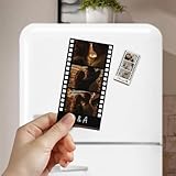 Personalized Photo Strip Magnets for Fridge, Valentine's Gift for Couples, Custom Photo Couples Portrait Magnet for Him Her, Newlywed Gift, Couple Gifts Magnet for Refrigerator