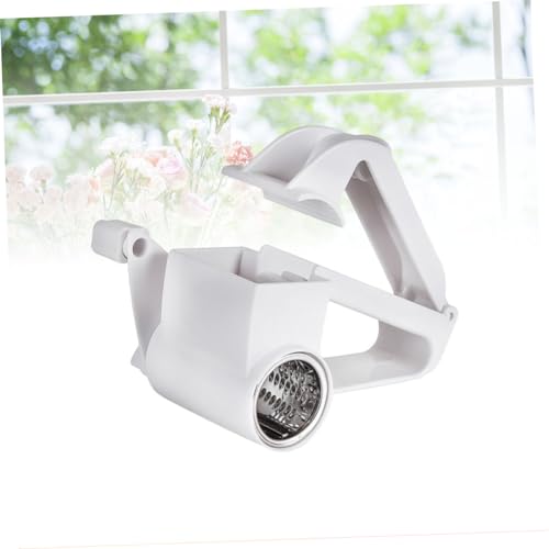 Rallador de queso giratorio plástico Ciieeo blanco miniatura 7