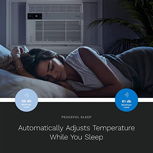 Homelabs 14,500 Btu Window Air Conditioner With Smart Control – Low Noise Ac Unit With Eco Mode, Led Control Panel, Remote Control, And 24 Hr Timer #TOP7