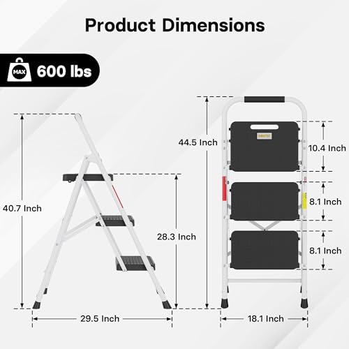 Image of BONTEC Collapsible Wardrobe 6 Shelves Storage Clothes Storage Rack Quick Wardrobe /Cabinet /Multipurpose Storage Rack, Foldable, Collapsible Cupboard for Bedroom Step Stool for Adults,