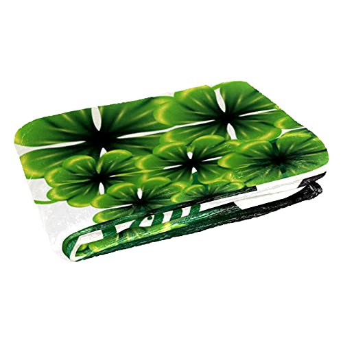 Couverture douce trèfles pour pique-nique camping et soirées canapé - 3