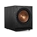Klipsch SPL-120 12-inch Powered Subwoofer Bundle WA2 Wireless Adapter - Ebony - Compatible with Surround Sound Systems