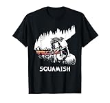 Squamish MTB Downhill Trail Biker British Columbia T-Shirt
