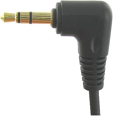 6 inch 3.5mm Male Right Angle to 3.5mm Male Right Angle Gold Stereo Audio Cable, Nylon Reinforced, Premium Quality Cable