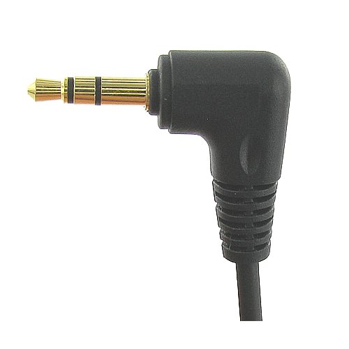 Cable de audio estéreo Jack 3.5mm macho a hembra ángulo derecho 15.24 cm miniatura 3