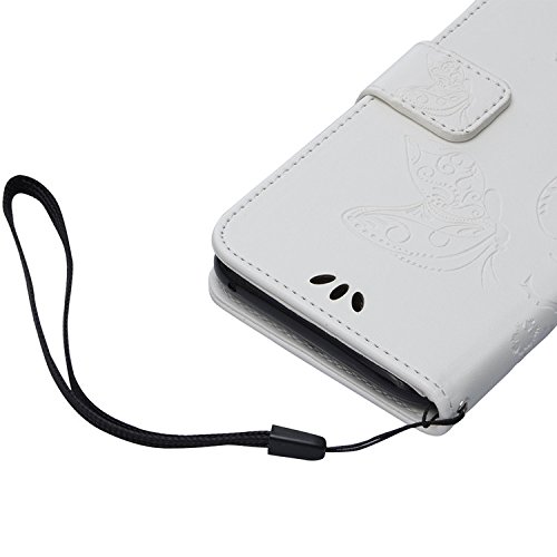 Cover Galaxy S8 Bianca,Bonice Custodia Retro Fiore...