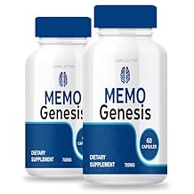 Memo Genesis - MemoGenesis Capsules 2 Pack, 120 Capsules