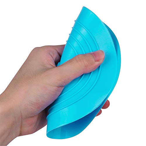 Tifanso 2 Pack Bathtub Stopper 6 Inches Silicone Flat Suction Cover Tub Stopper Drain Stopper Plug Sinks Hair Stopper For Bathroom Laundry And Kitchen Universal Use #TOP2