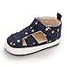 Zapatos Bebe Niña Niño Primeros Pasos Verano Zapatillas Bebé Recién Nacido Azul Marino 6-12 Meses