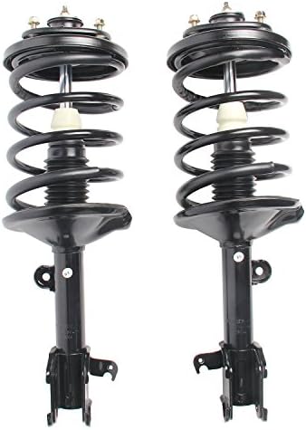 MOTORMAN Front Left & Right Complete Strut and Coil Spring Assembly 171451 & 171452 for 2001 2002 Acura MDX 2003 2004 2005 2006 2007 2008 Honda Pilot