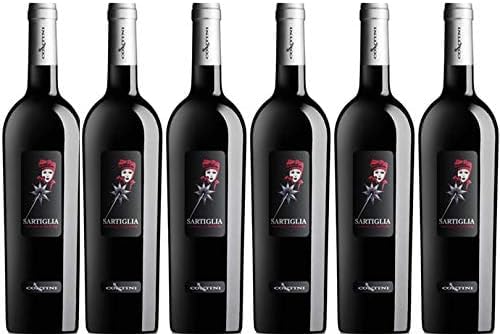 SARTIGLIA Cannonau di Sardegna D.O.C., Vino Rosso, 6 Bottiglie da