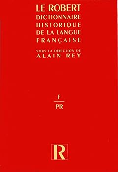 Paperback Micro Robert Dictionnaire Du Francais Primordial (Volume 1: A-L [French] Book