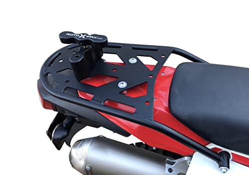 Pmracks Klx300 Klx300Sm Klx250S Klx250Sf Klx250 Rear Rack (2009-Present) Kawasaki Motorcycle Luggage Rack 2013 2014 2015 2016 2017 2018 2019 2020 2021 2022 2023 Rear Cargo Carrier Klx 300 Accessories #TOP2