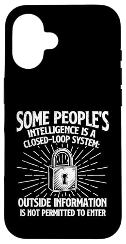 Some People's Intelligence - ����ȃW���[�N ���[���A ��� �X�}�z�P�[�X iPhone 16 �p