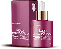 Sérum Facial 11 em 1 – Com Rosa Mosqueta, Ácido Hialurônico, Retinol e Verisol – Clareia, Hidrata e Rejuvenesce a Pele – 30ml