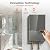 Wintemp 14.4kW Tankless Water Heater Electric 240V, On Demand Hot Water, Automatically Maintains Water Temperature, Up to 3.5 GPM, WiFi Control, ETL Eertified, Eco, WM15V Plus