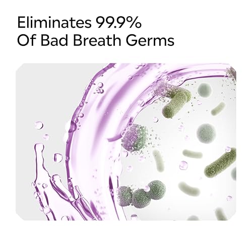 Image of Listerine Mouthwash Total Care Mild Mint, Alcohol Free Mouthwash for Adults, Fluoride Mouth Rinse, Non Alcohol Anticavity Oral Rinse, Kills 99.9% of Bad Breath Germs, 500 mL