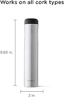 Vista 2 de Sacacorchos eléctrico automático Metrokane Rabbit, Plateado