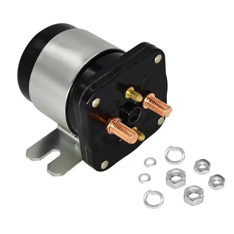 586-105111/586-902 586-11711 OEM Starter Solenoid Kit 12V DC 200 Amp Continuous Duty Glow Plug Relay Replacement for White Rodgers 7.3L Powerstroke F250 F350 for Yamaha G8-G20 Golf Cart RV