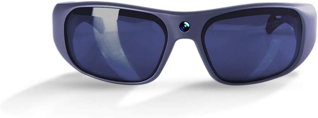 GoVision Apollo 1080p HD Camera Glasses Water Resistant Video Recording Sport Sunglasses - Titanium