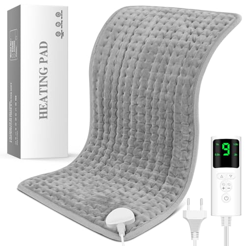 UOHHBOE Manta Térmica Lumbar 30x60 cm, 9 Temperaturas, Lavable