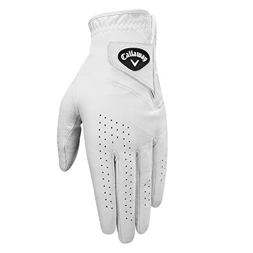 Callaway Dawn Patrol Glove (Left Hand, Large, Men's) , White #TOP4