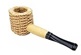 hacer pipa maiz Pipa de Maiz Corn Cob de Missouri Merschaum Company. Modelo: Miniature Natural