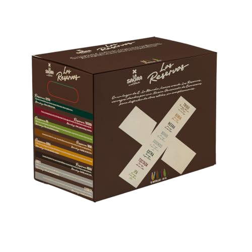 La Sagra Pack Cerveza Artesanal 6 Estilos, Botella, los sabores pueden variar 12 x 330ml