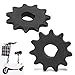 Tbest 25H Sprocket Gear,2Pcs E-Scooter Electric Sprocket Drive Pinion 11 Tooth Chain 25H High Speed Motor Gear