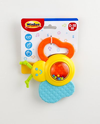 Chocalho Borboleta Winfun Multicor