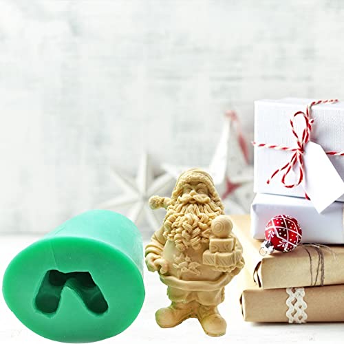 JPSDOWS Stampi in Silicone 3D Babbo Natale