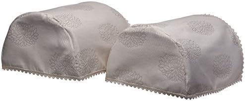 Classic Home Store Water Lily Chair Back Braid Edge Floral Furniture Sofa Cover Antimacassar (Duck Egg)