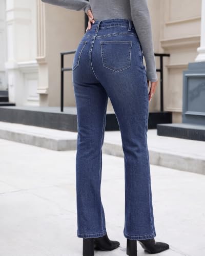 Utyful Bootcut Jeans for Women High Waisted Stretchy Trendy Denim Pants - image 6
