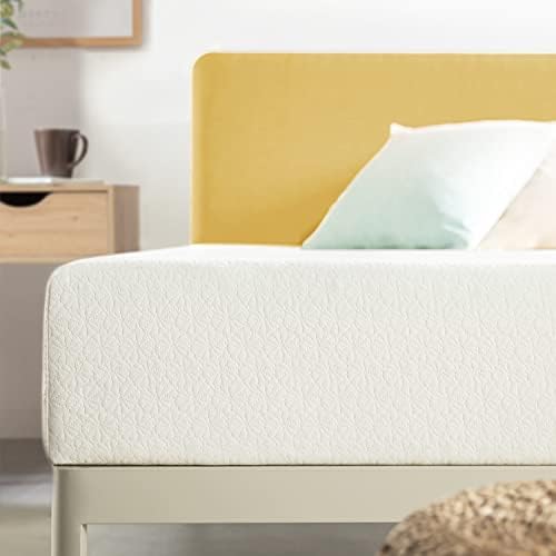 Best Price Mattress 10" Signature Green Tea Memory Foam Mattress, Twin XL, White