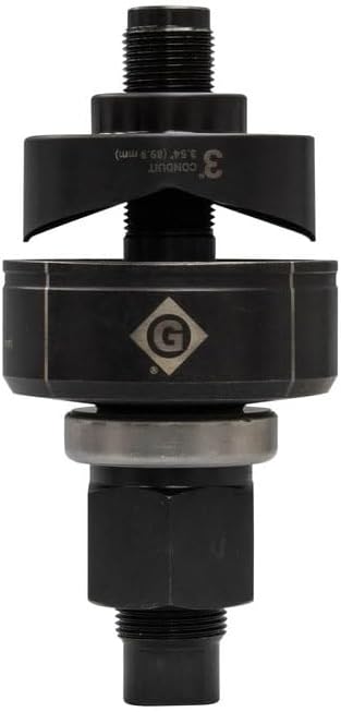 Greenlee K3BB-3 KO SET, MANUAL BB, 3" Conduit (3.54" or 89.9 mm)