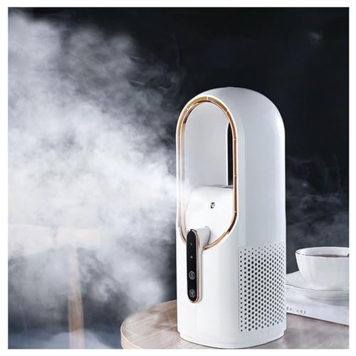 BesBet Aire Acondicionado Portatil Mini, USB Recargable, con Humidificador Aire Condicionador Experiencia CóModa Ventilador Sin Aspas, MáS Seguro para Los NiñOs