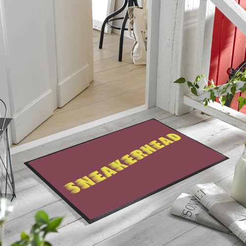 Paillasson Rouge Sneakerhead pour stopper la saleté avec style - 6