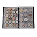 108 Coin Collection Including Currency Album | Full Numismatic Book of Different Coins | 50 Unique Foreign Countries | Complete Coins Collections | Perfect Choice for Money Collectors