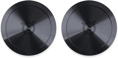 1 par de cubiertas laterales de imán de metal compatible con SteelSeries Arctis Nova Pro Gaming Headset