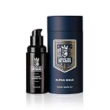 Lord Of The Beards, Alpha Männchen, Herren Bart- und Haar-Revival-Öl – mit Bio-Jojoba-, Kokosnuss- und Traubenkernölen – fördert den Bart und verbessert Kokosnuss-Haare, perfektes Bartöl für Männer